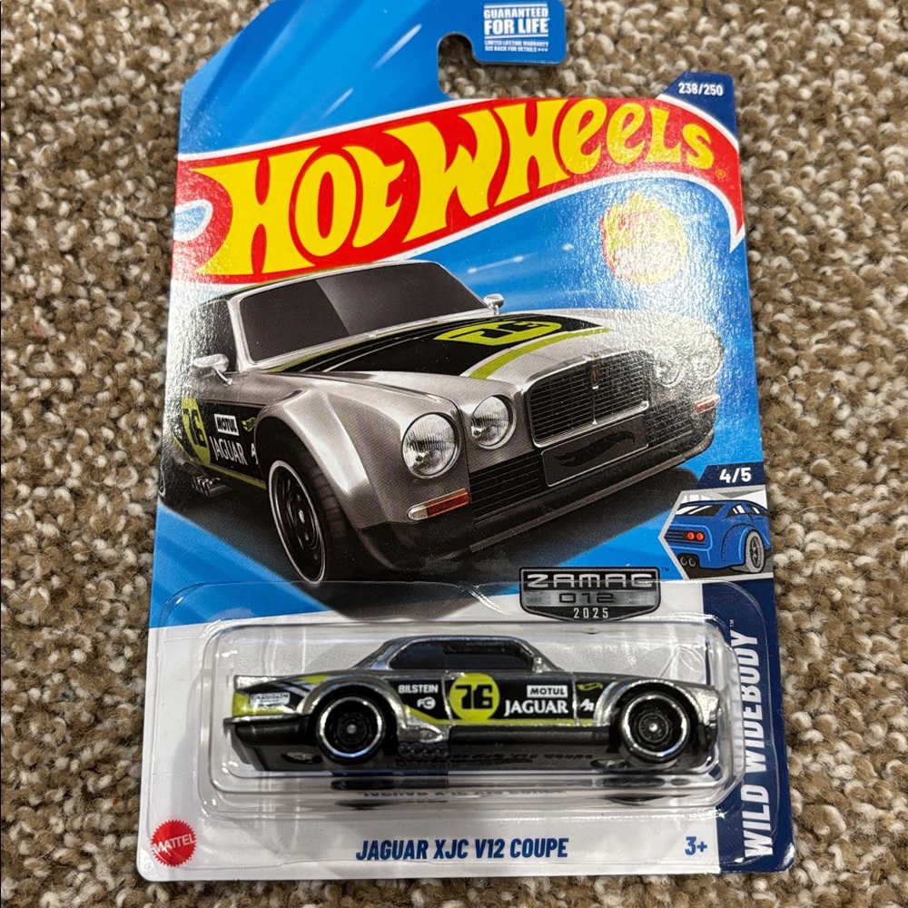 Mattel Hot Wheels Jaguar XJC V12 Coupe